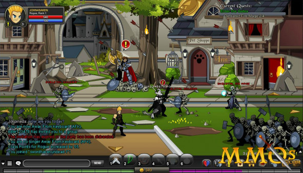 AdventureQuest Worlds army