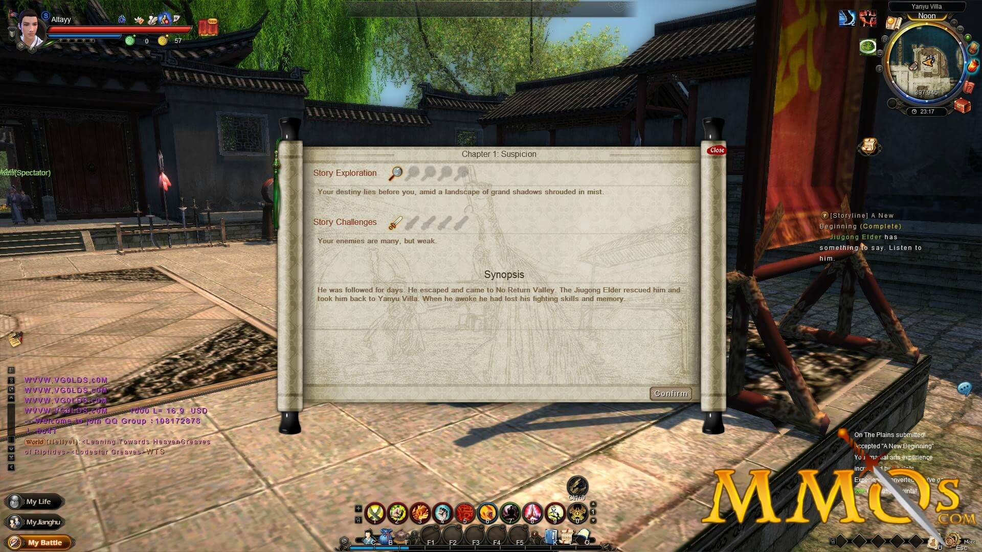 age of wushu ymp guide