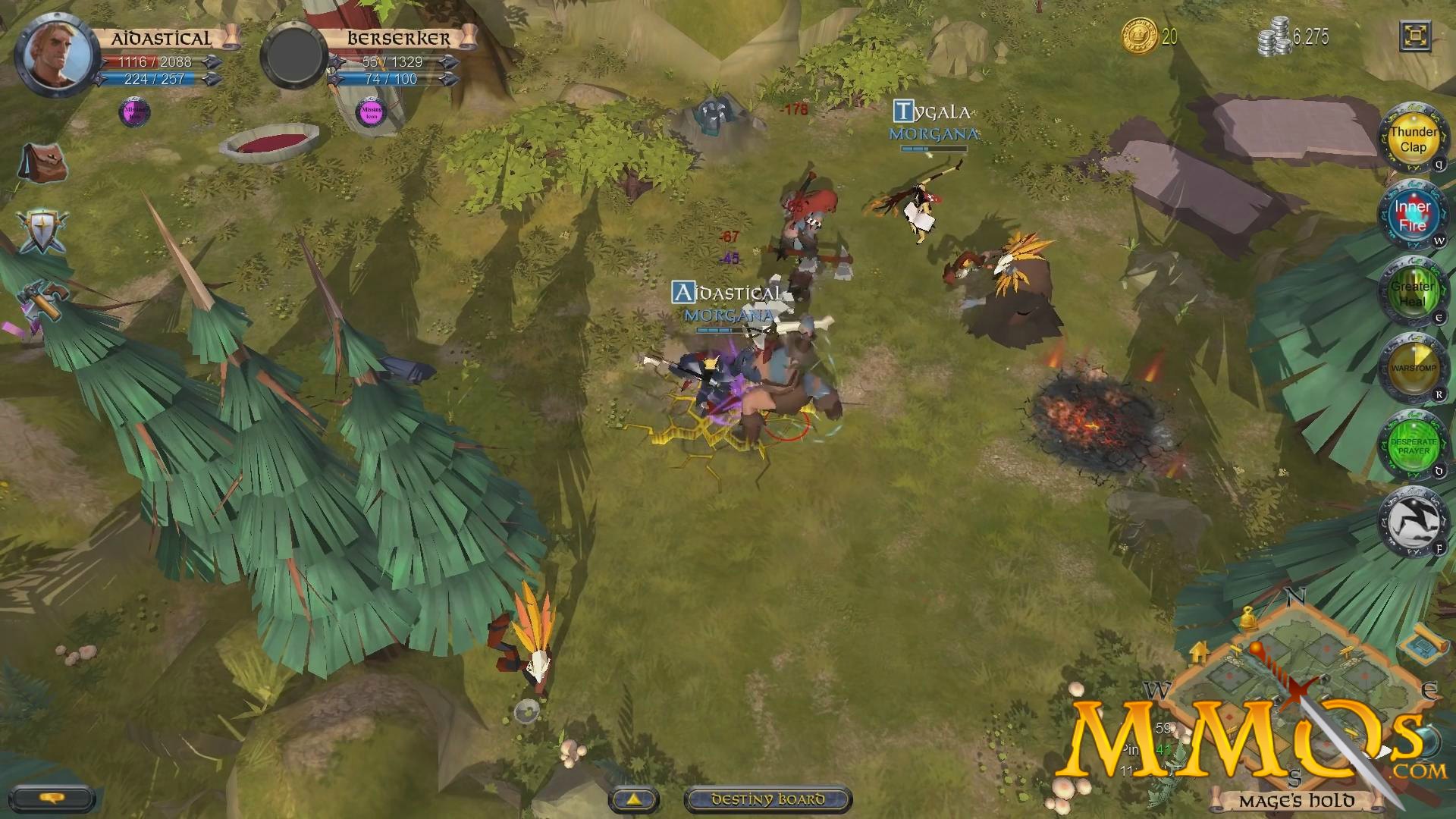 Albion Online é um MMORPG SandBox em que você escreve sua própria