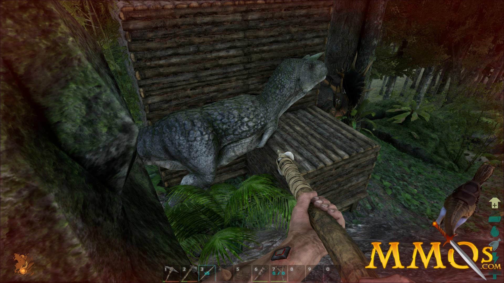 This MMO survival game is Ark but you play as a dinosaur