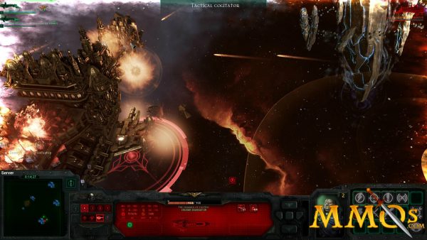 battlefleet gothic armada taking fire