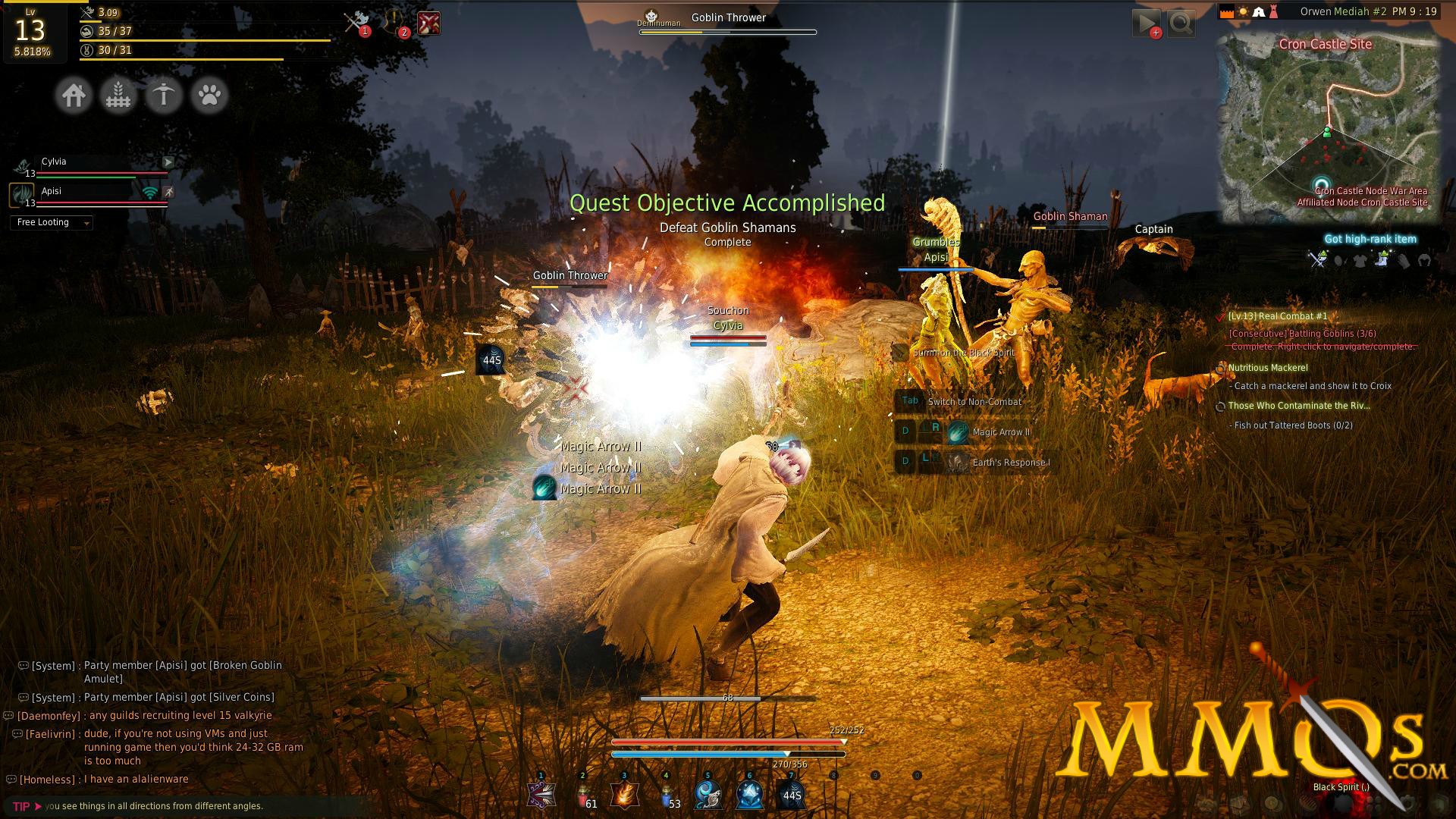 Black Desert online:( PC gameplay) opening missions 