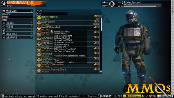 Blacklight Retribution Packs