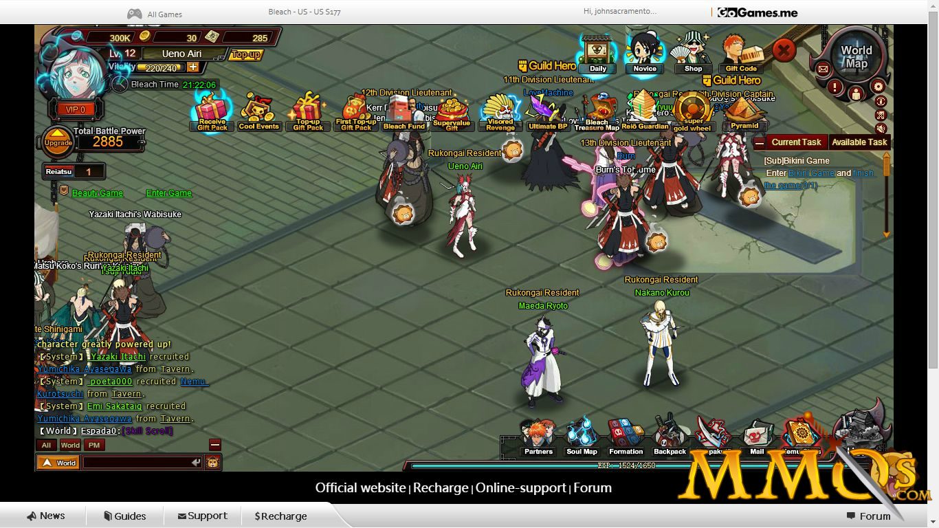 Bleach Online (Free MMORPG): Watcha Playin'? Gameplay First Look 