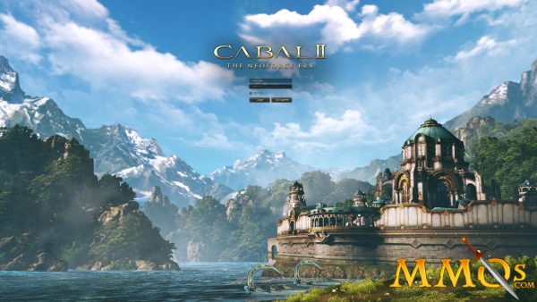 Cabal 2 Login Screen