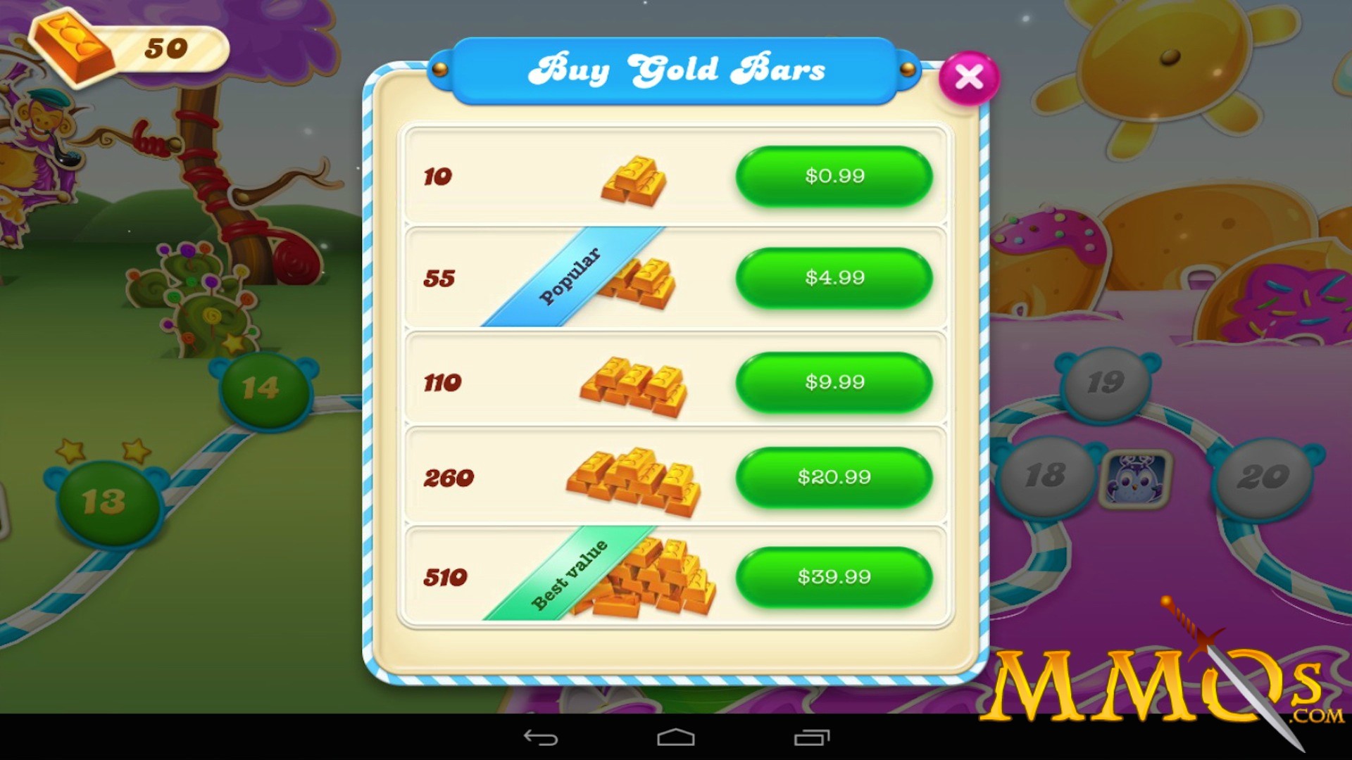 how to get more gold bars in candy crush soda saga