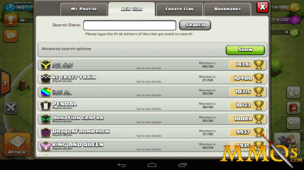 Clash of Clans join clan