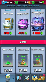 clash royale iap