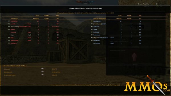 Counter Strike Nexon Score