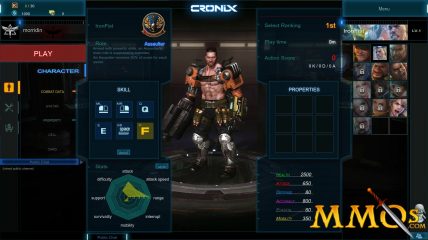 cronix character assault