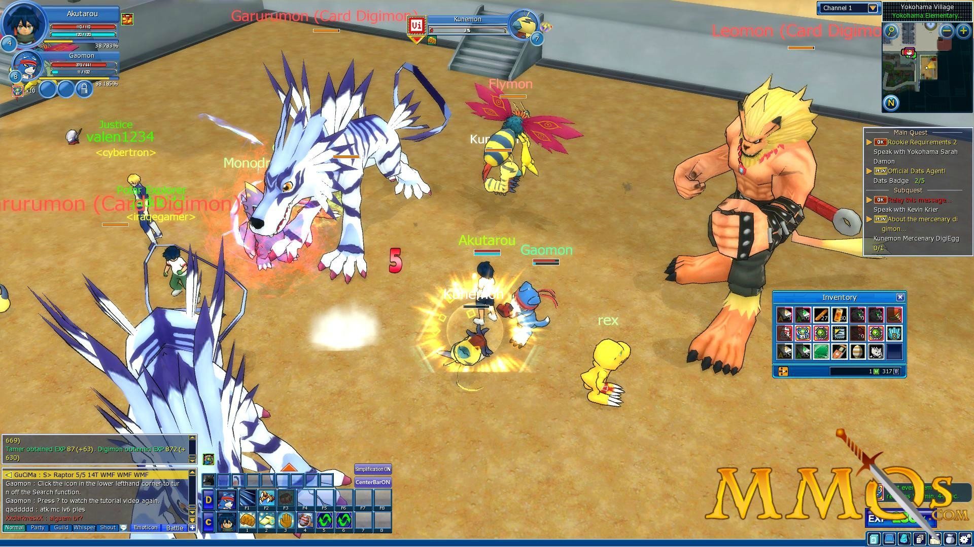 Digimon Masters Online [DMO]  RaGEZONE - MMO Development Forums
