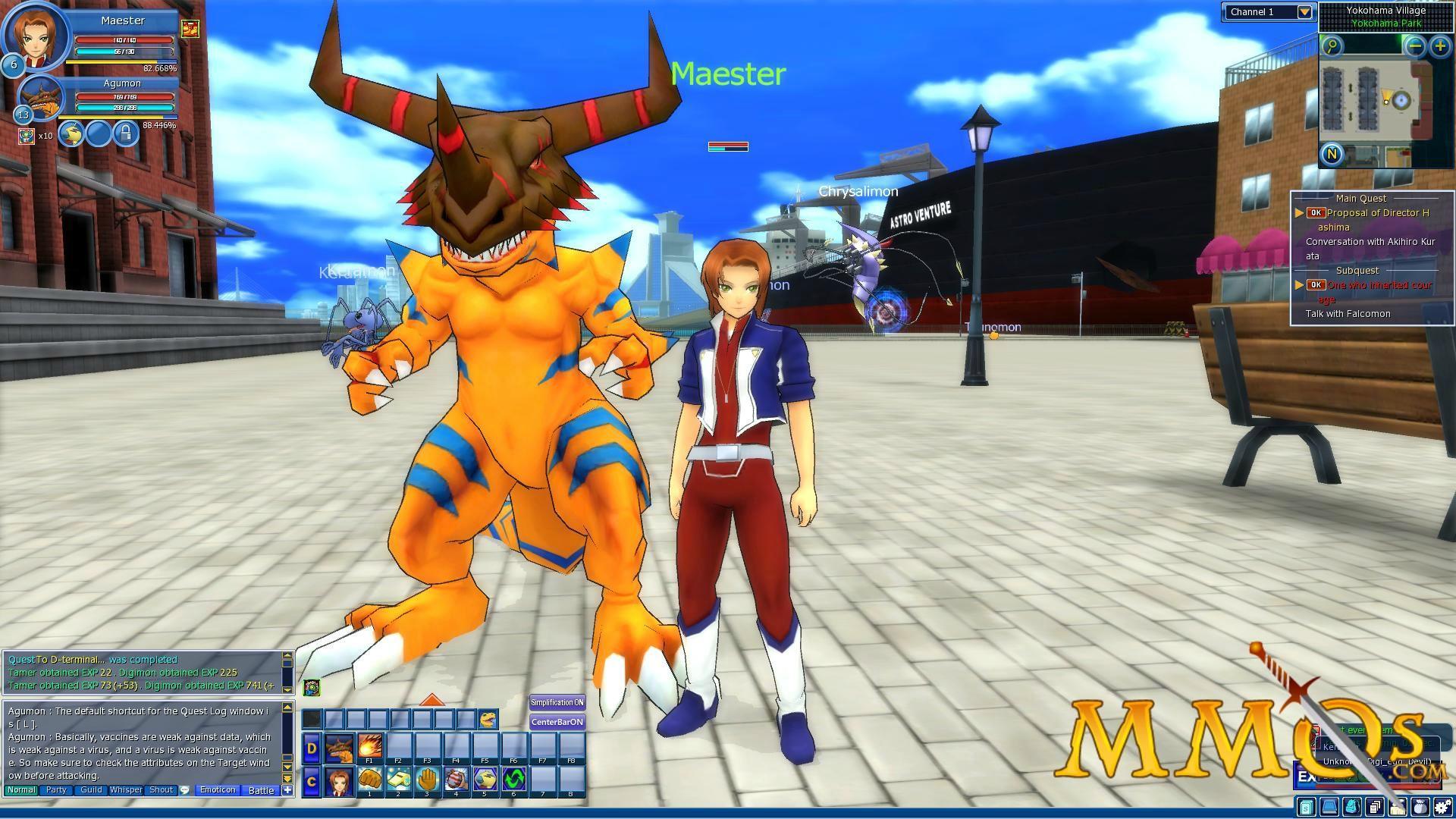 Bring your best friend to play DMO with you! - Digimon Masters