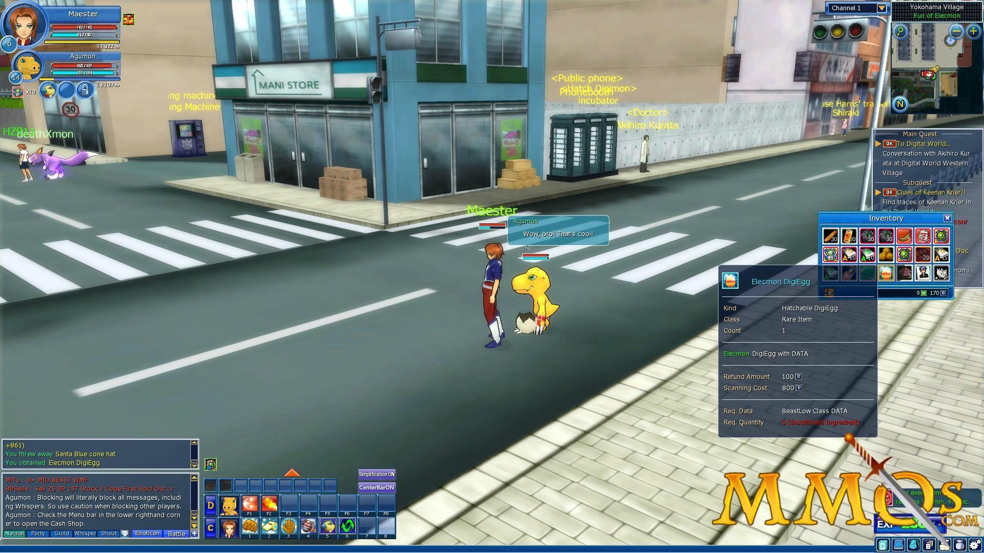 Digimon Masters Online System Requirements - Can I Run It? - PCGameBenchmark