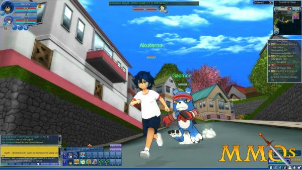 Digimon Masters Online boy