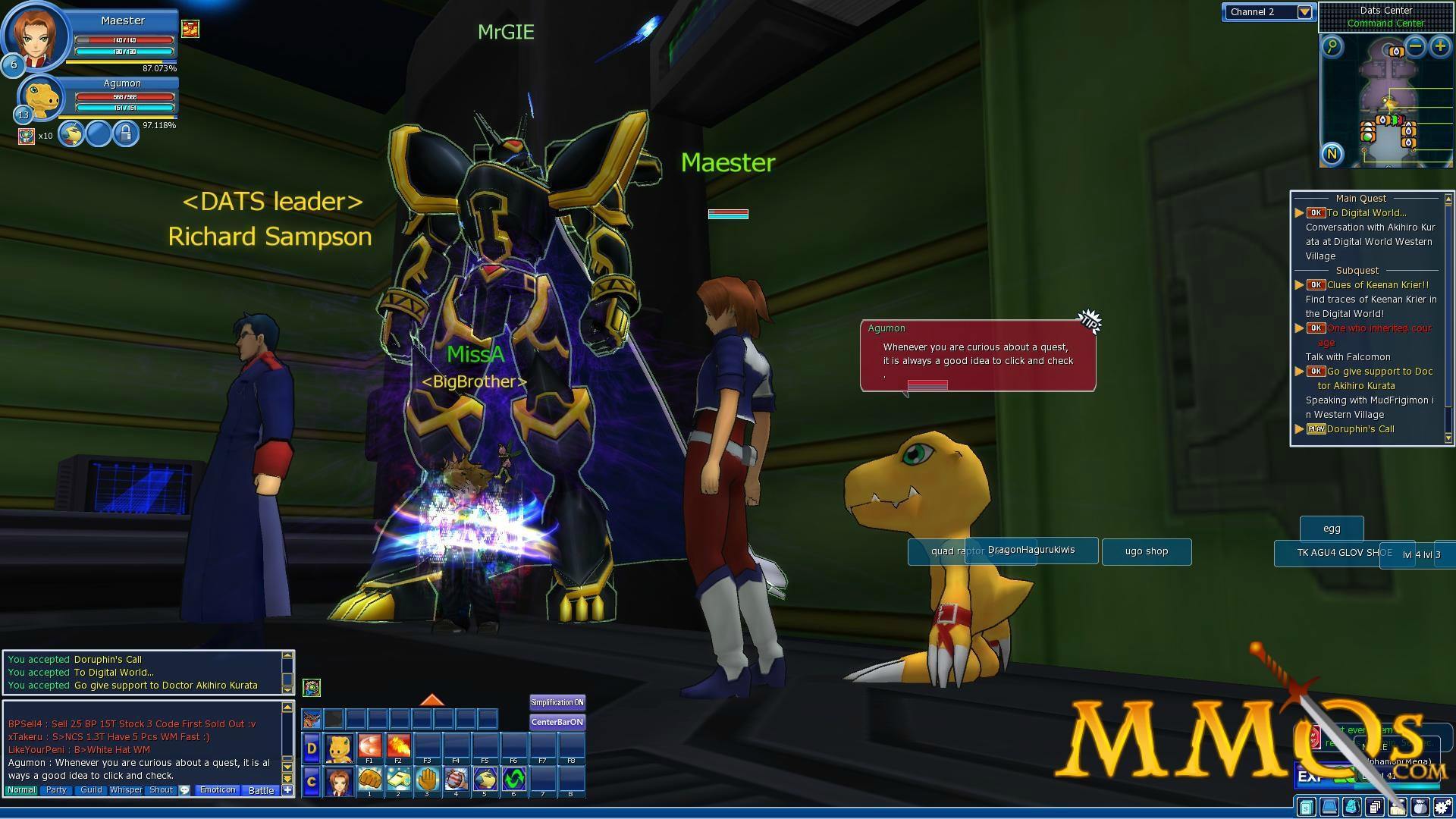 tutorial download & instal game digimon master online 