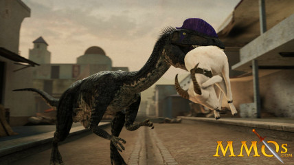dino-d-day-dinosaur-with-a-goat