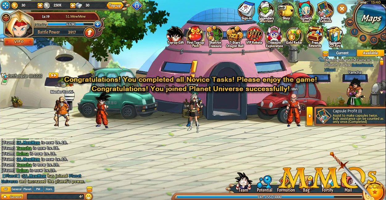 WELCOME TO THE FUTURE! Dragon Ball Online (Dragon Ball MMO) Part 1 