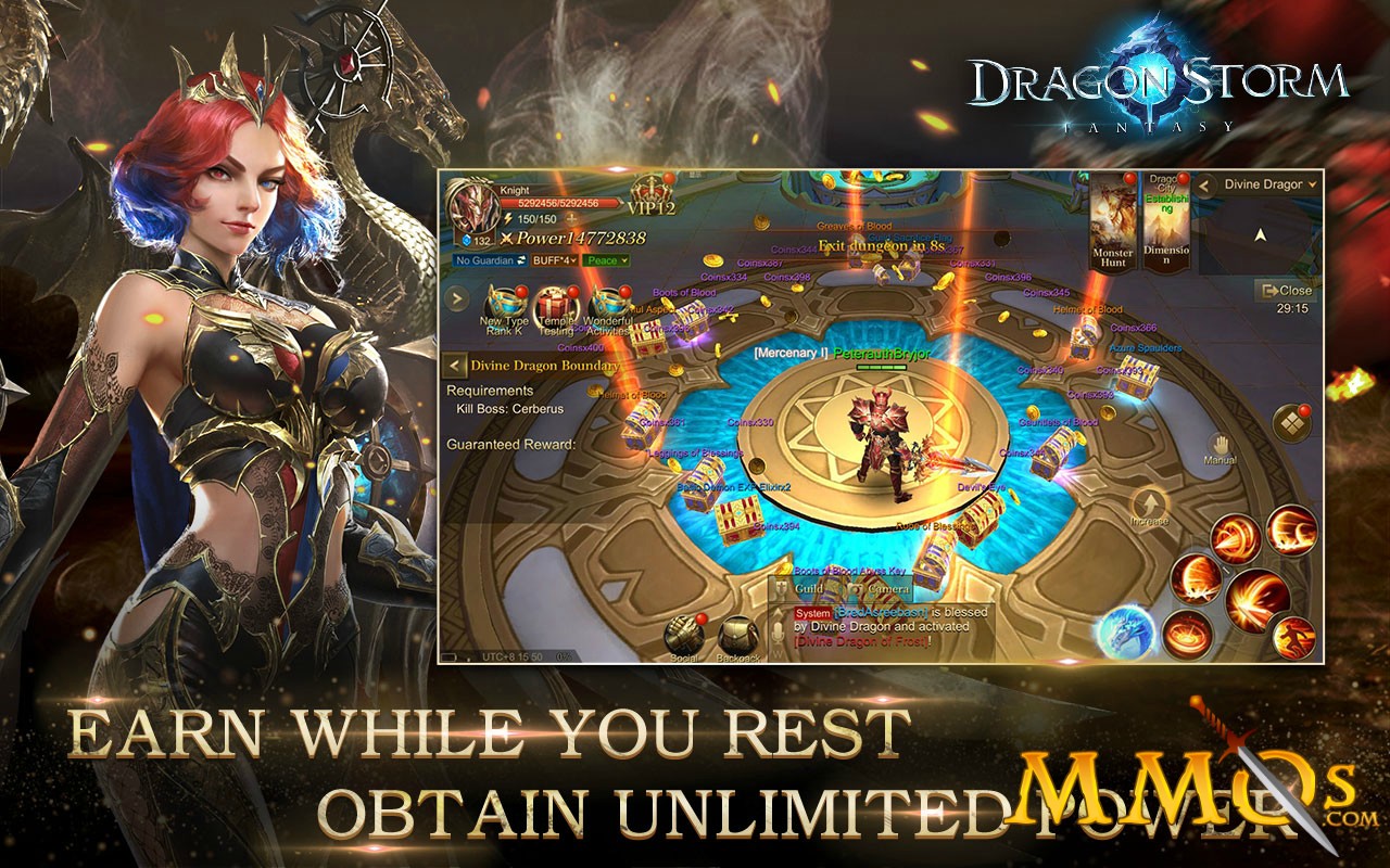 Mobile MMORPG Dragon Storm Fantasy Coming to the West - MMOs.com