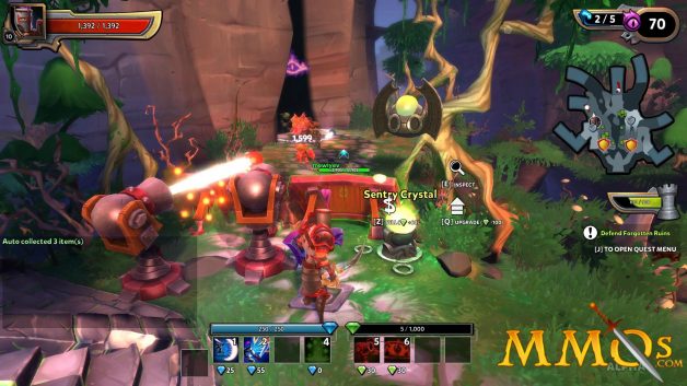 dungeon defenders ii sentry crystal