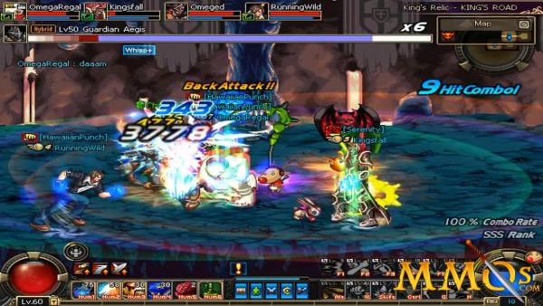 Dungeon Fighter Online 9 Hit Combo