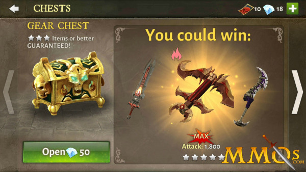 Dungeon Hunter 5 chests