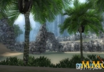 earthrise-palm-trees