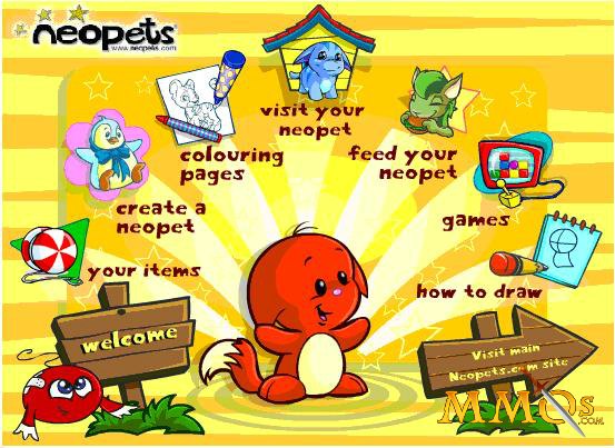 free online games like neopets