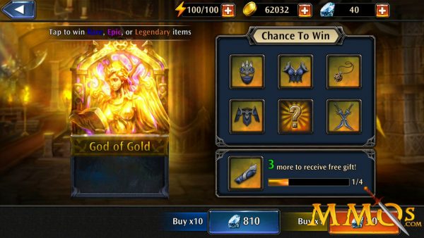 eternity warriors 4 god of gold