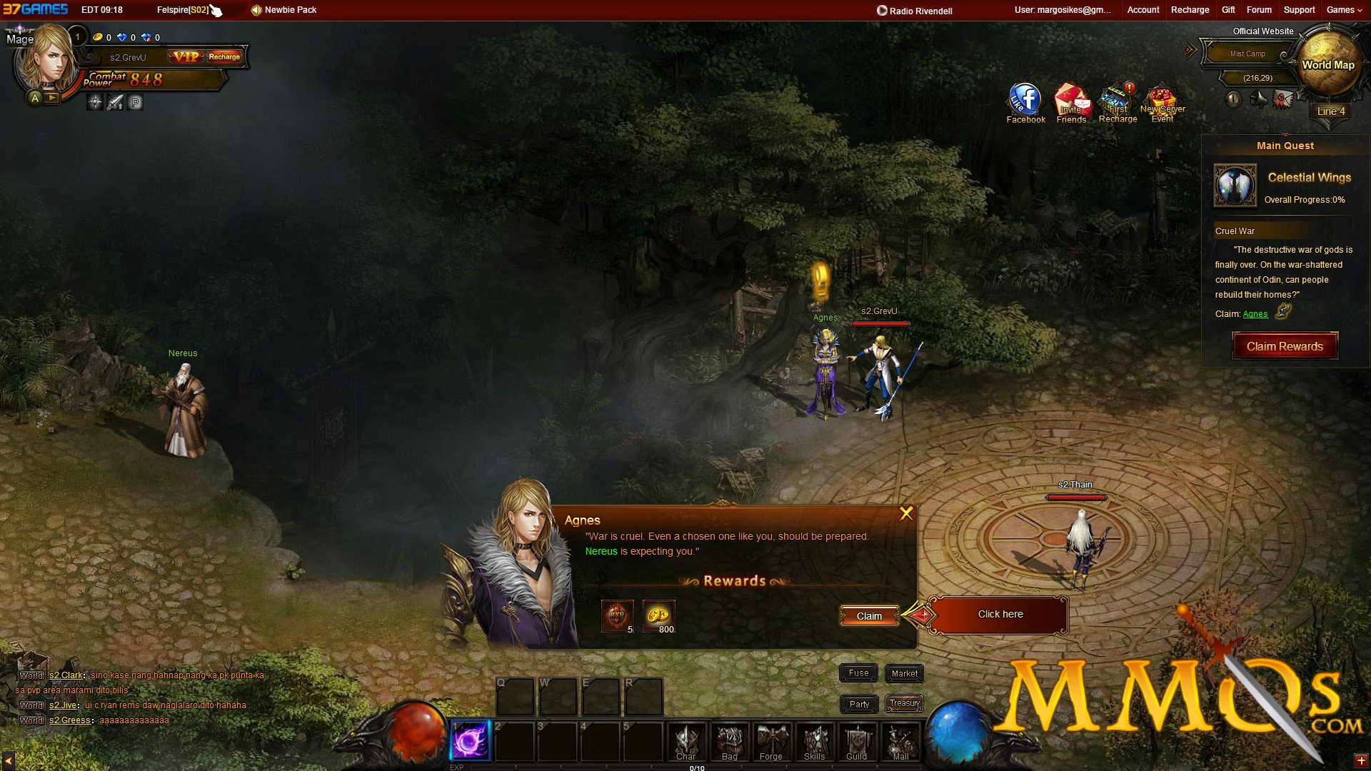 Felspire - 37Games launches new web browser RPG worldwide - MMO Culture