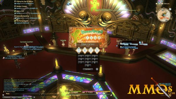 Final Fantasy 14 Golden Saucer