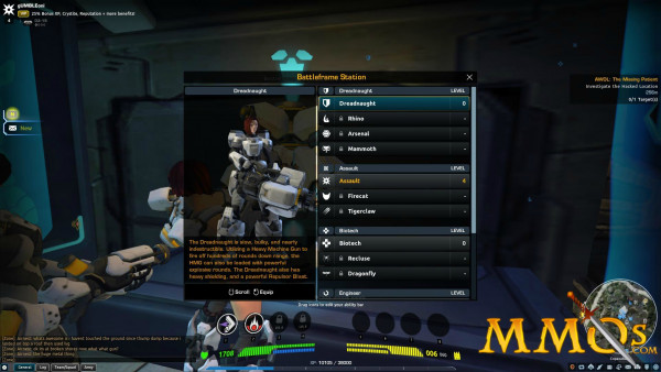 Firefall battleframes