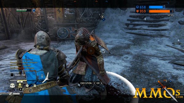 for honor finish him