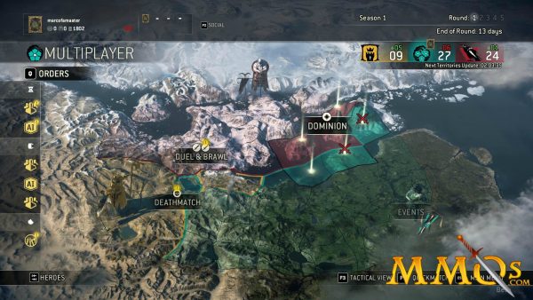 for honor world map
