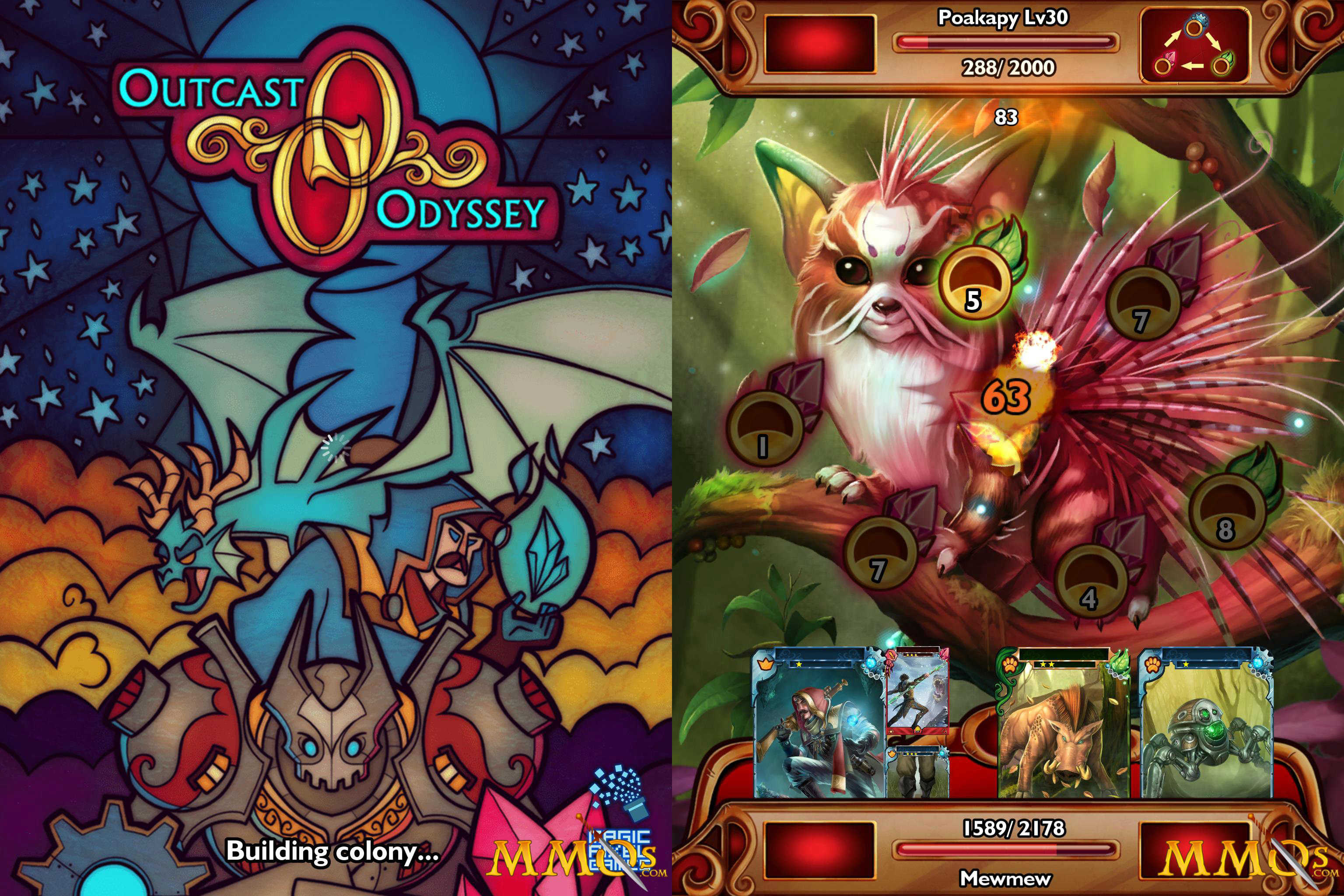 Namco Bandai soft-launches free-to-play card battle game Outcast Odyssey  for iOS