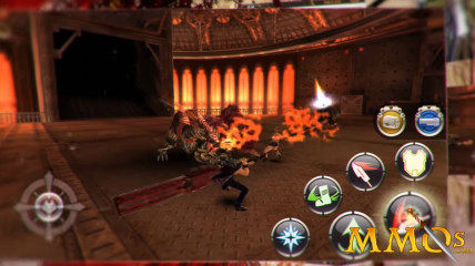 god eater online combat UI