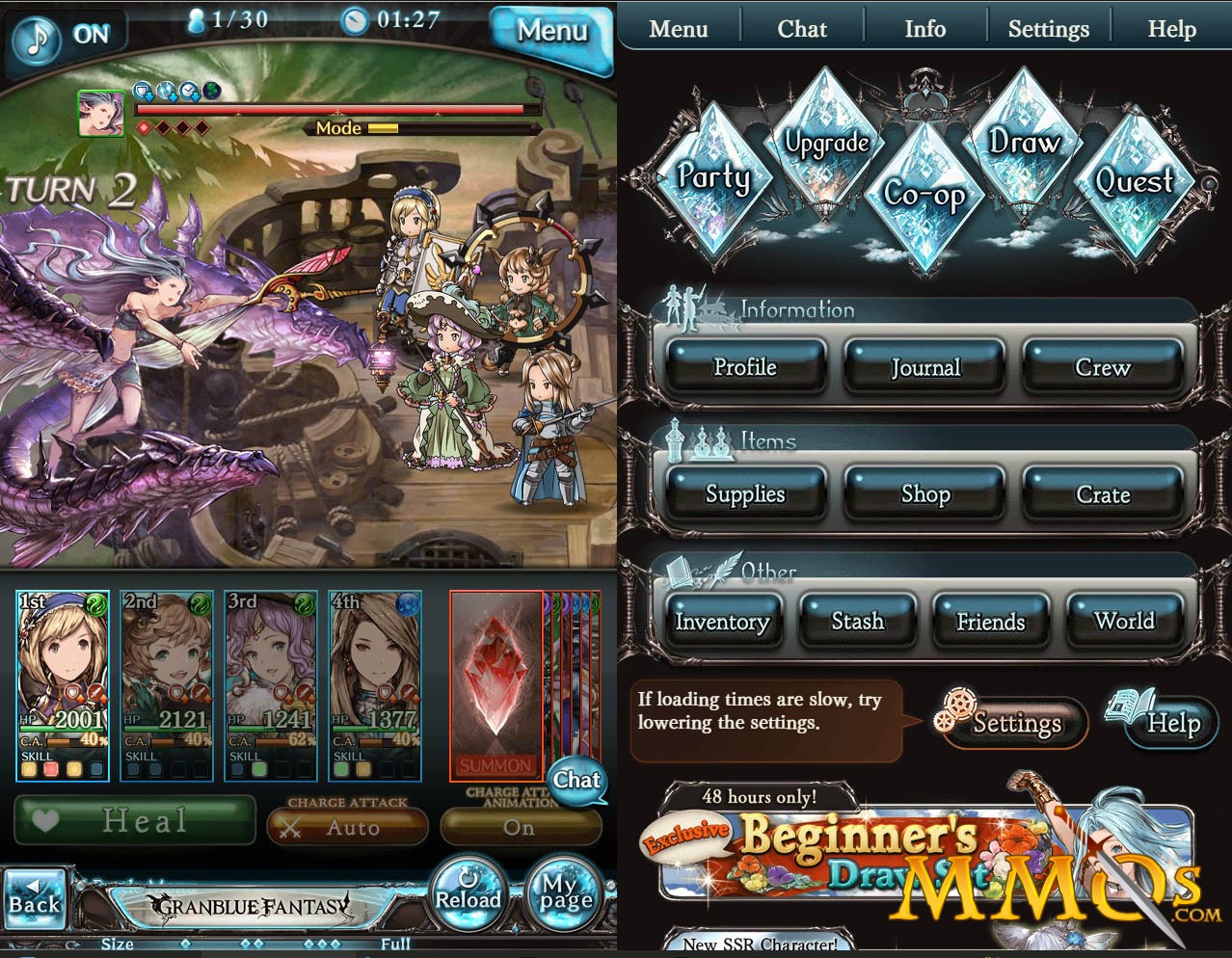 how to play granblue fantasy english android