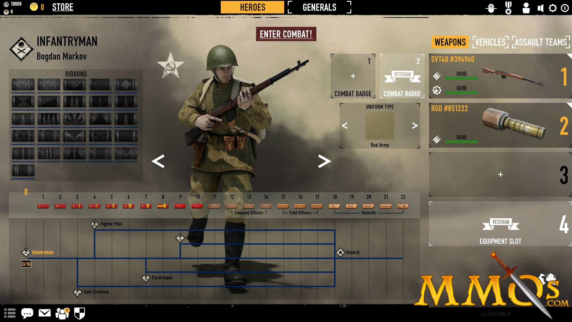 heroes and generals how to get credits