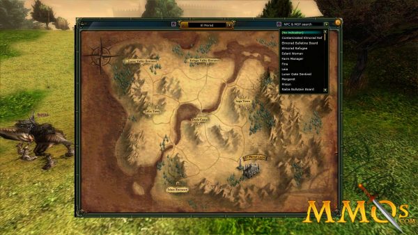 Knight-Online-World-map