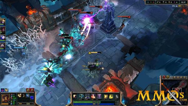 League of Legends abilities gameplay