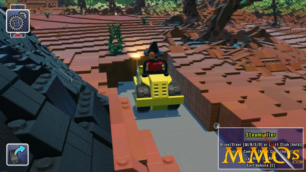 LEGO Worlds bulldozer