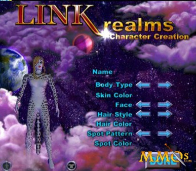 link realms character creation tiger