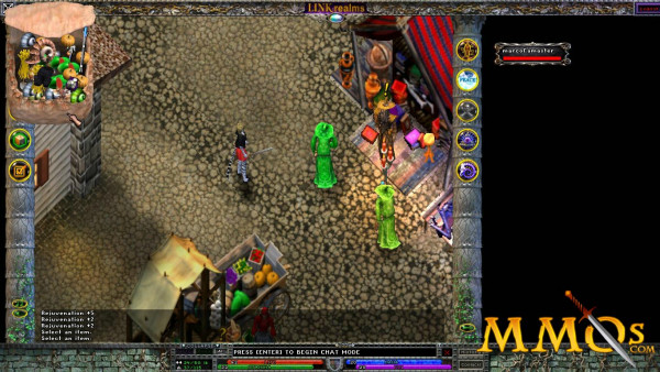 link-realms-cluttered-bag