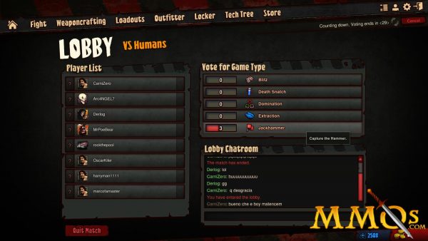 loadout lobby