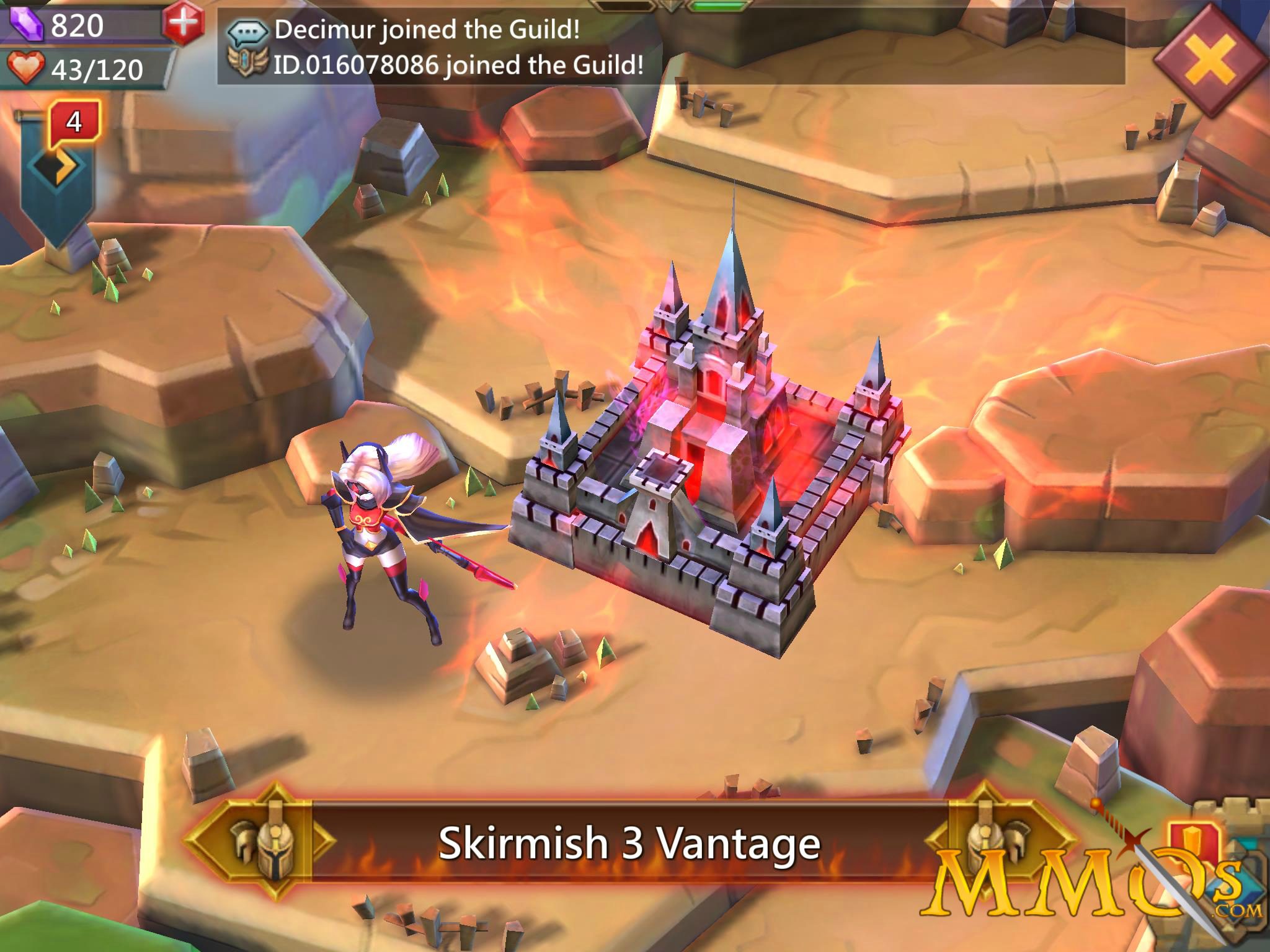 Stake your claim in hit strategy MMO Lords Mobile