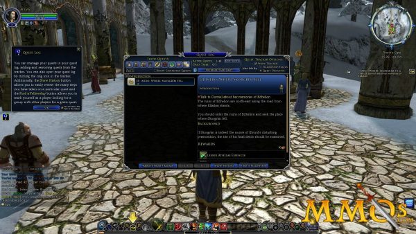 lotro quest log