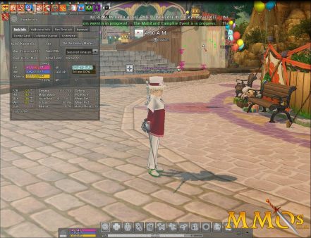 Mabinogi Character Info Stats