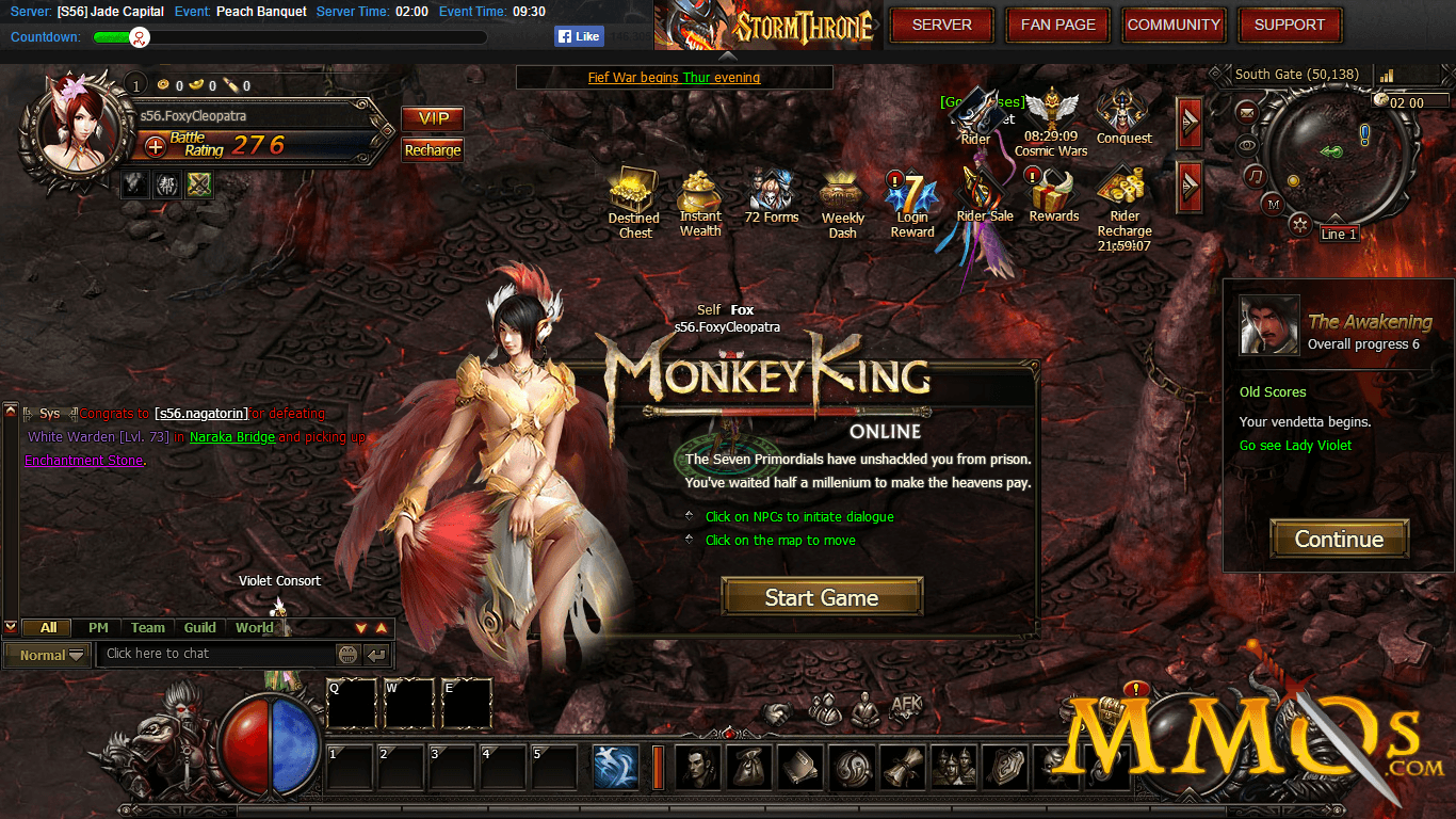 WebGame - [WebGame] The Monkey King Online English Translator