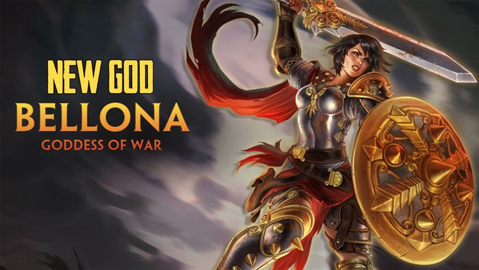 Goddess Bellona Joins Smite 2106