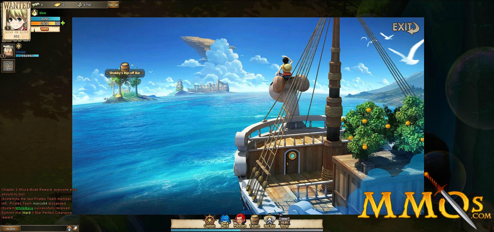 One Piece Online  Mmo games, One piece online, Mmo
