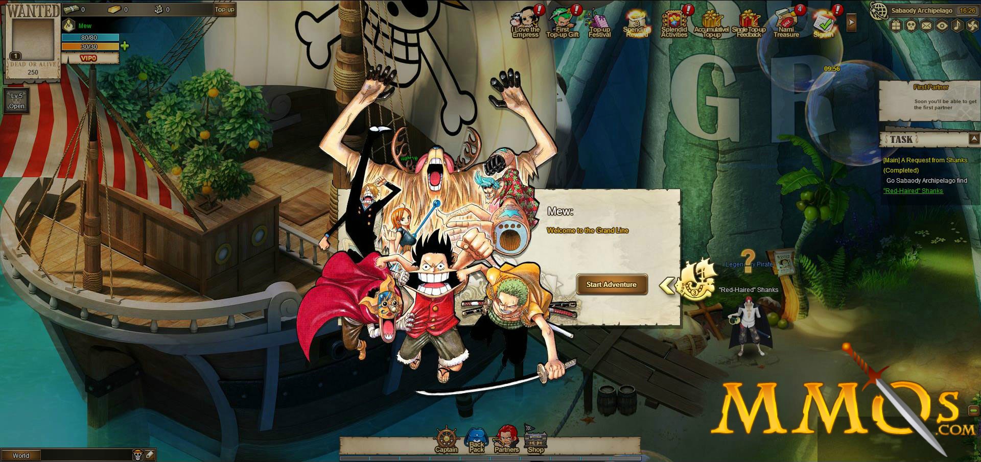 One Piece Online - Top Web Games